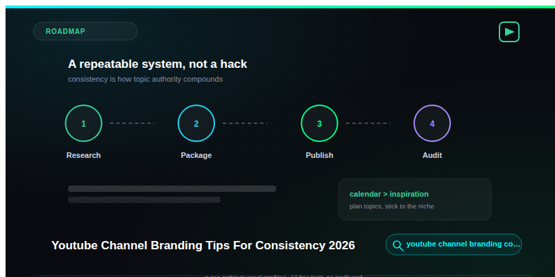 Youtube Channel Branding Tips For Consistency 2026 guide — YT SEO Architect