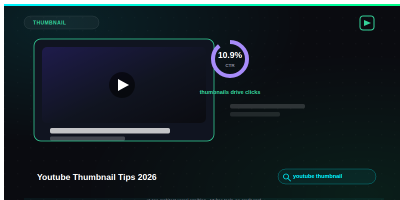 Youtube Thumbnail Tips 2026 guide — YT SEO Architect